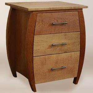 Aurora 3 Drawer Side Table