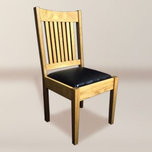 BR16-2 <br> Braeburn 7-Spindle Curve Back Chair