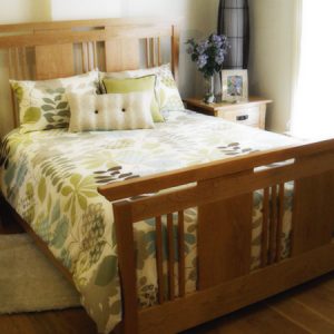 Fuji Spindle Slat Bedroom Set