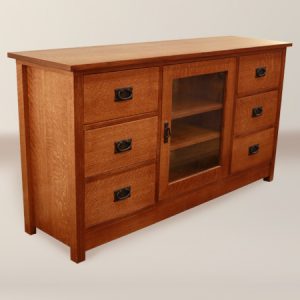 MC37-5 <br>Macintosh 6-Dr Media Cabinet