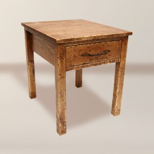 MZ35-1<br> Manzana 1-Dr Distressed Side Table