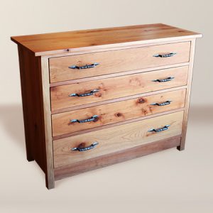 MZ52-1 <br>Manzana 4-Dr Chest of Drawers
