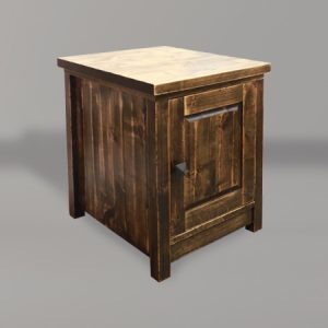 MZ94-1 <br>Manzana Large Hand Scraped Printer Cabinet