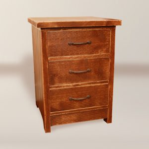 MZ35-2 <br>Manzana 3-Dr Side Table