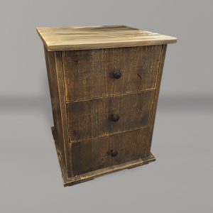 ME35-1 <br>Melrose 3-Dr Side Table