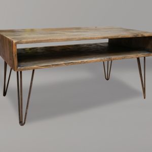 ME20-4 <br>Melrose Open Shelf Coffee Table