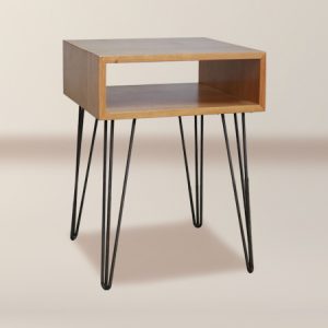 ME35-4 <br>Melrose Open Shelf Side Table