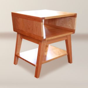 ME35-7 <br>Melrose Open Shelf Side Table